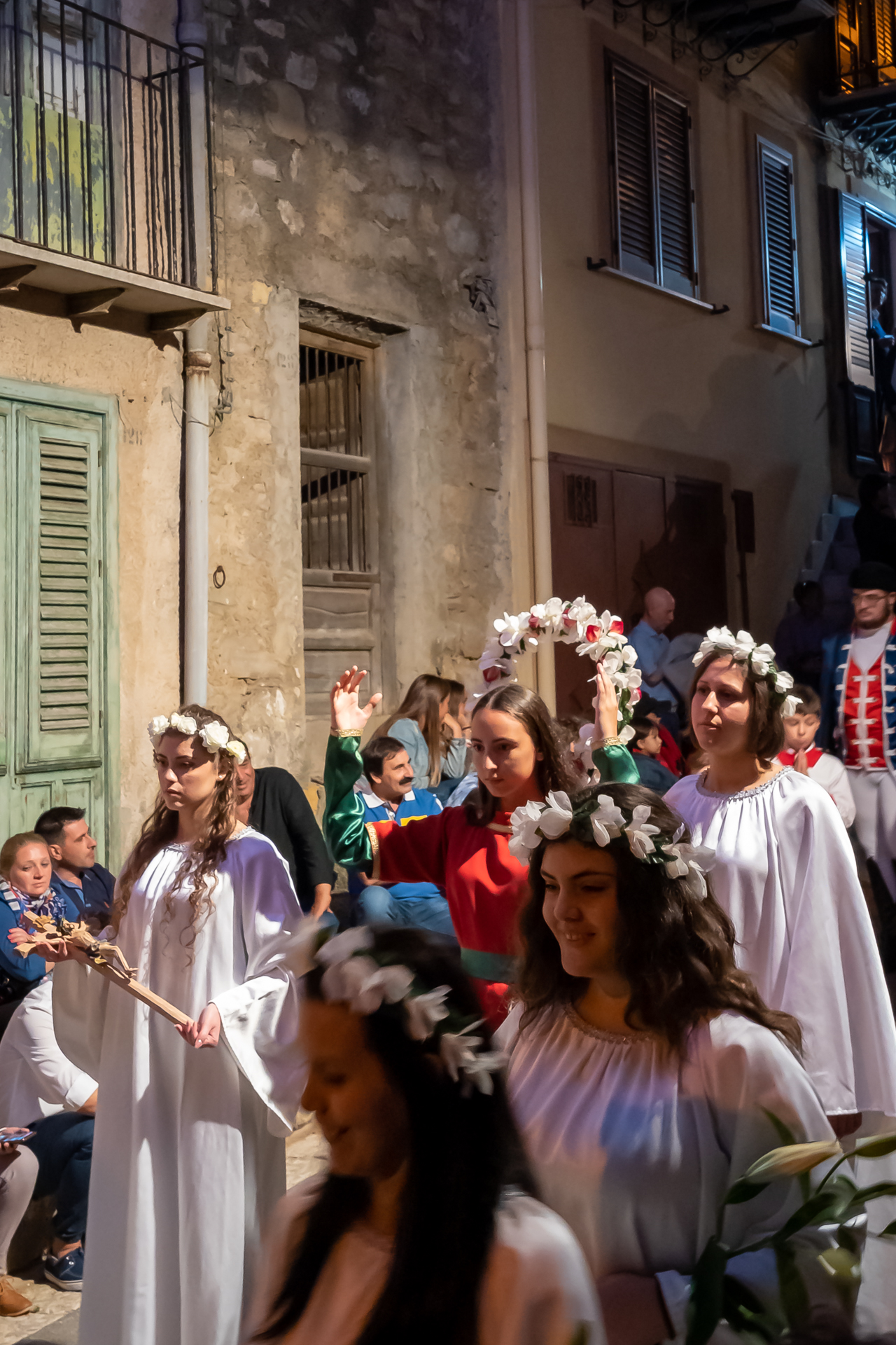 Santa Fortunata Procession Patroness of Baucina Meandering Max